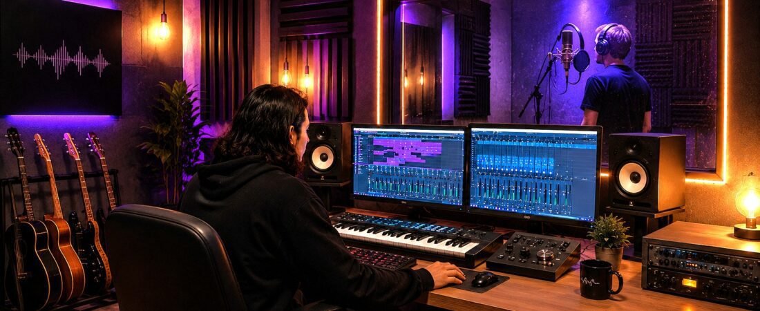 Mixagem e Masterização para Músicas Profissionais